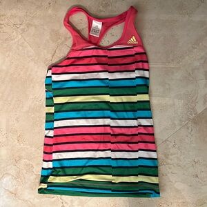 Adidas dry fit razor back tank